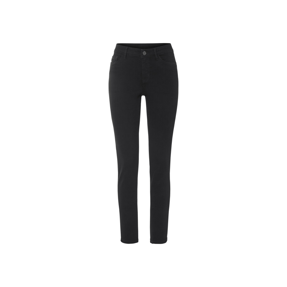esmara Dames push-up jeans - Super skinny fit (Zwart, 36) afbeelding 1