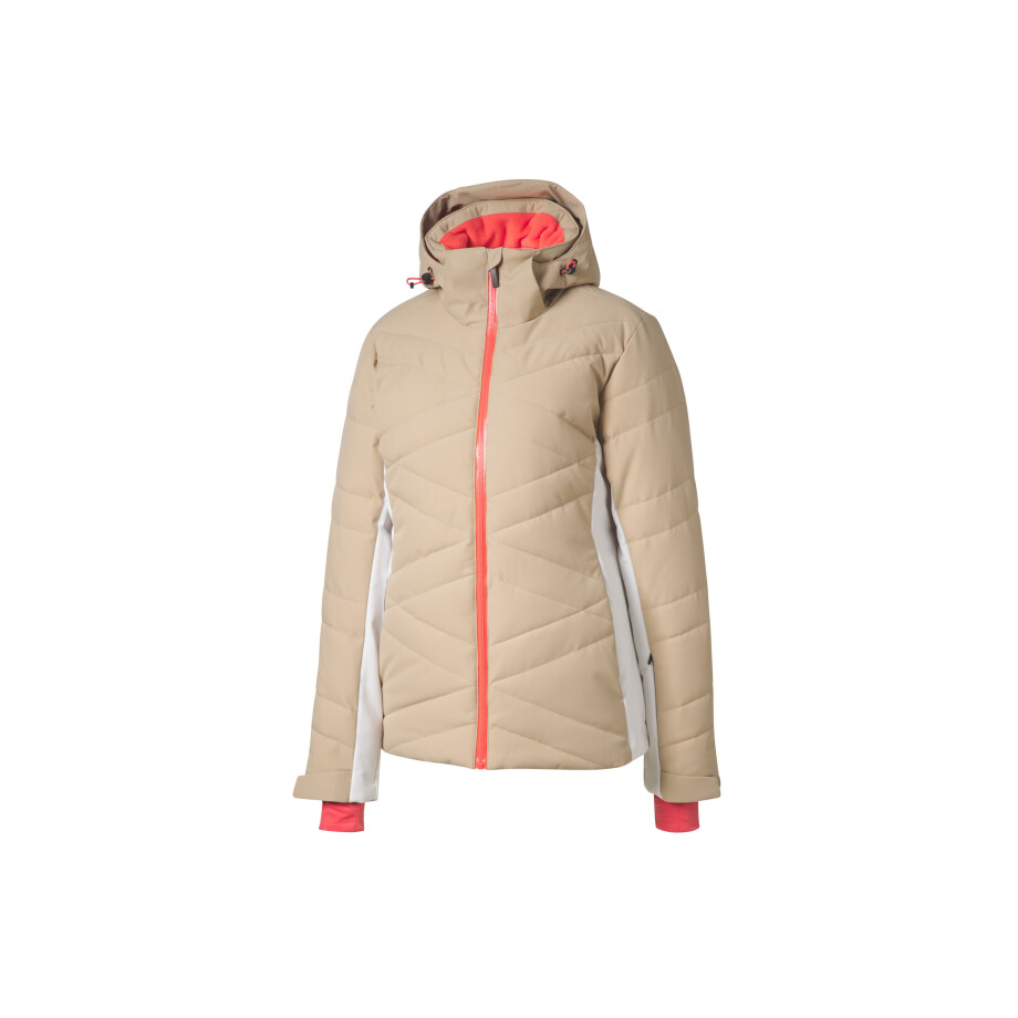 CRIVIT Dames ski-jas Premium (Beige, M (40/42)) afbeelding 1
