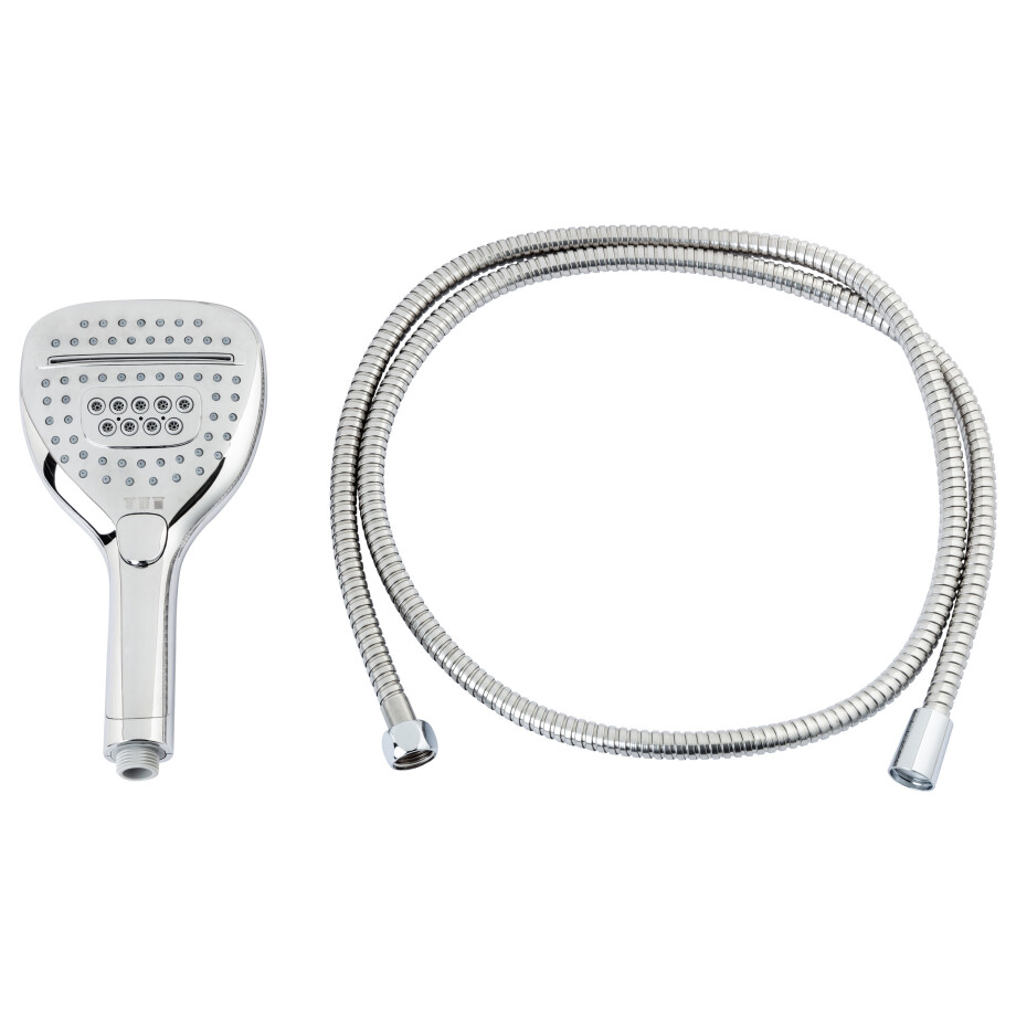 LIVARNO home Multifunctionele doucheset (Vierkant) LIVARNO home Multifunctionele doucheset (Vierkant) afbeelding 1