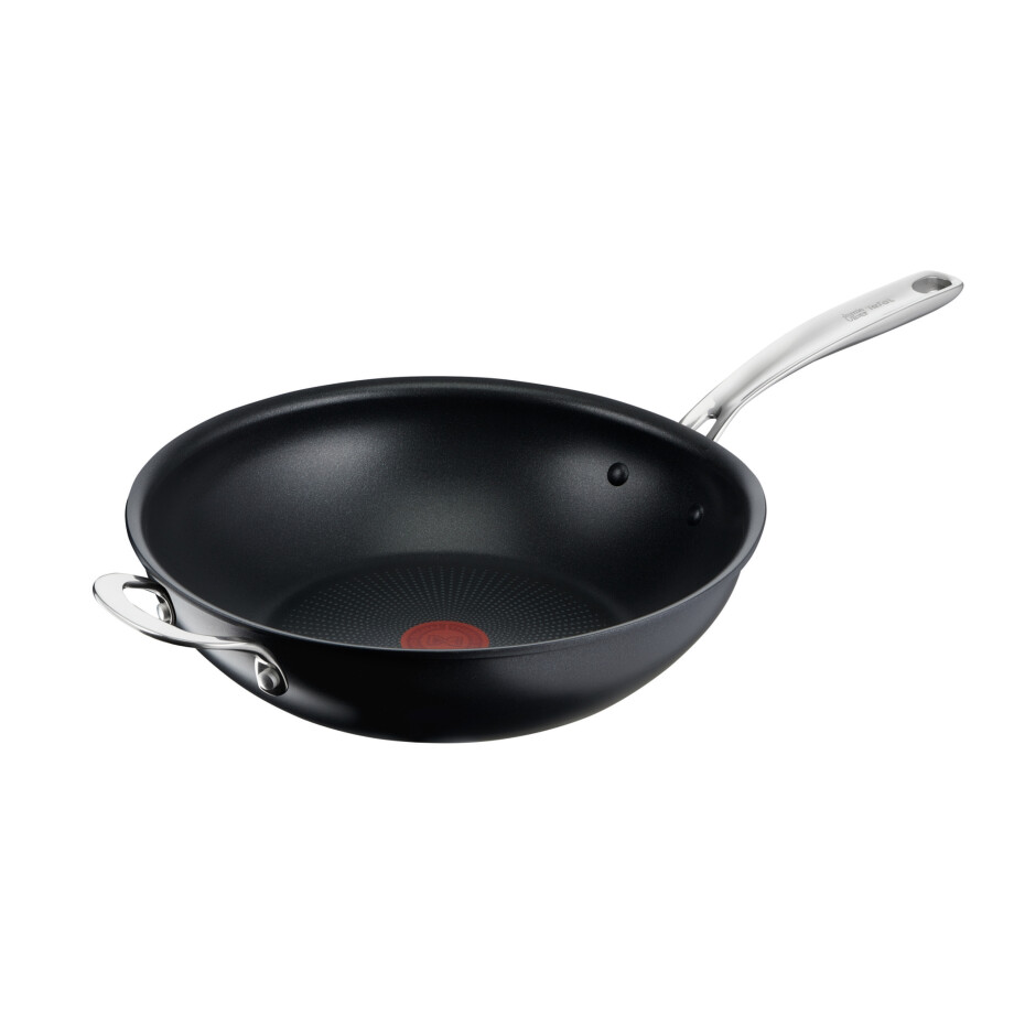JAMIE OLIVER BY TEFAL Aluminium wokpan Home Cook E0141935, Ø28 cm. JAMIE OLIVER BY TEFAL Aluminium wokpan Home Cook E0141935, Ø28 cm. afbeelding