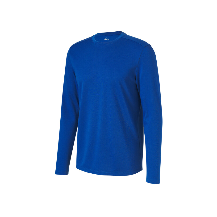 CRIVIT Heren thermo-functioneel shirt, geurwerende technologie. (Blauw, S) afbeelding 1