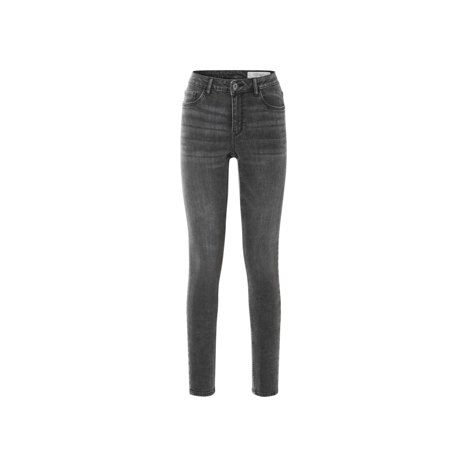esmara Dames jeans - Super skinny fit (Donkergrijs, 42 (korte lengte)) esmara Dames jeans - Super skinny fit (Donkergrijs, 42 (korte lengte)) afbeelding 1