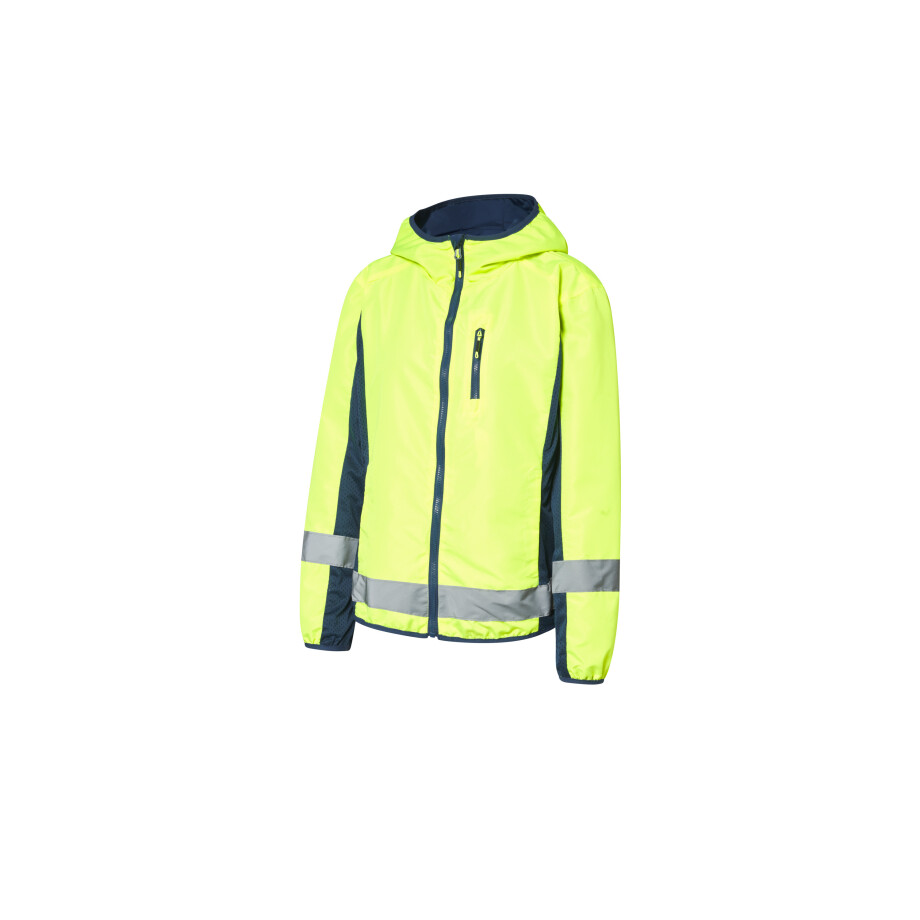 CRIVIT Dames omkeerbare jas (Geel/blauw, M (40/42)) afbeelding 1