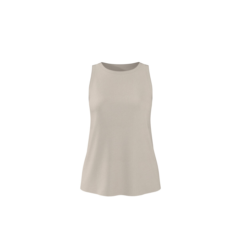 esmara Linnen dames top (Beige, M (40/42)) afbeelding 1