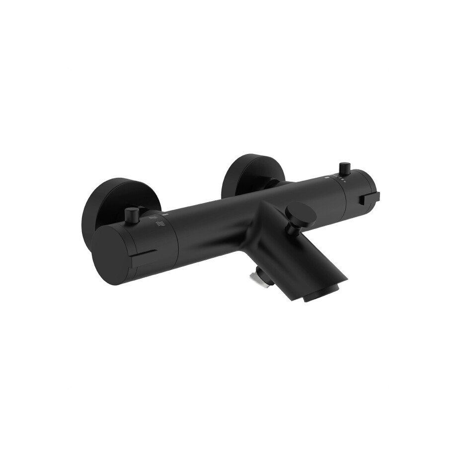 Schütte Thermostatische badkraan LONDON (Zwart mat) afbeelding 1