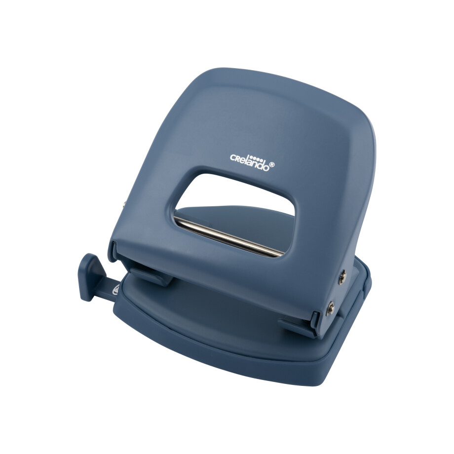 CRELANDO Nietmachine, perforator of plakbandhouder (Blauw) CRELANDO Nietmachine, perforator of plakbandhouder (Blauw) afbeelding 1