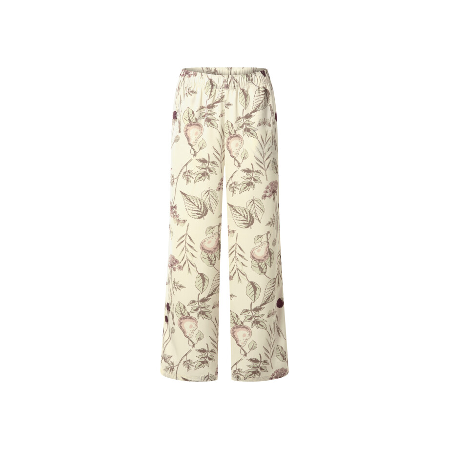 ESMARA Dames broek, wide leg (Wit, 40) ESMARA Dames broek, wide leg (Wit, 40) afbeelding 1