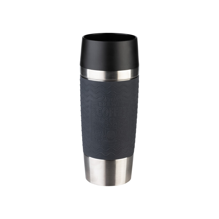 Tefal Thermosbeker Travel Mug Essential 360 ml (Donkergrijs) afbeelding 1