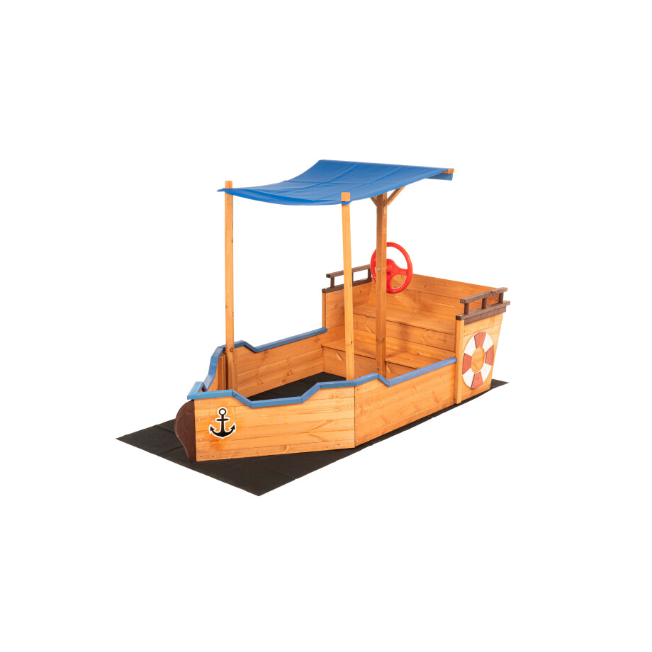 HOME DELUXE Zandbak zeilschip HOME DELUXE Zandbak zeilschip afbeelding