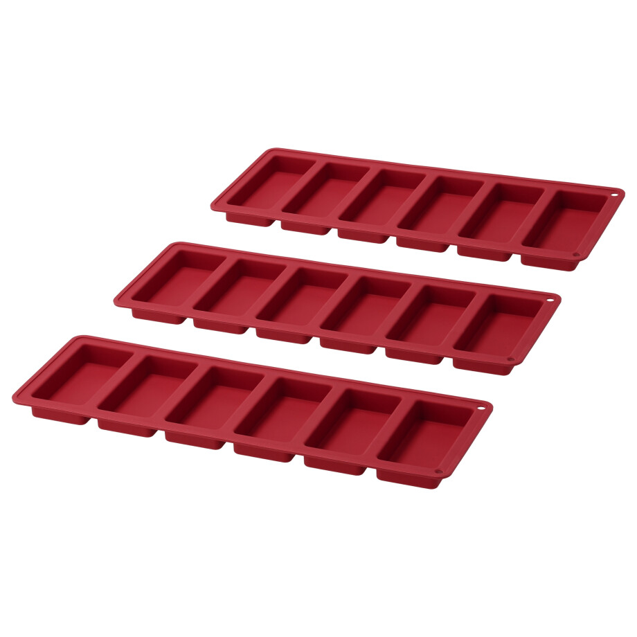 SILVERCREST Siliconen bakaccessoires (Reepvormen set van 3) afbeelding 