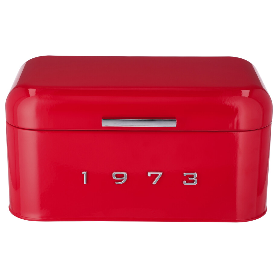 SILVERCREST Broodtrommel, retro (Rood) SILVERCREST Broodtrommel, retro (Rood) afbeelding 1