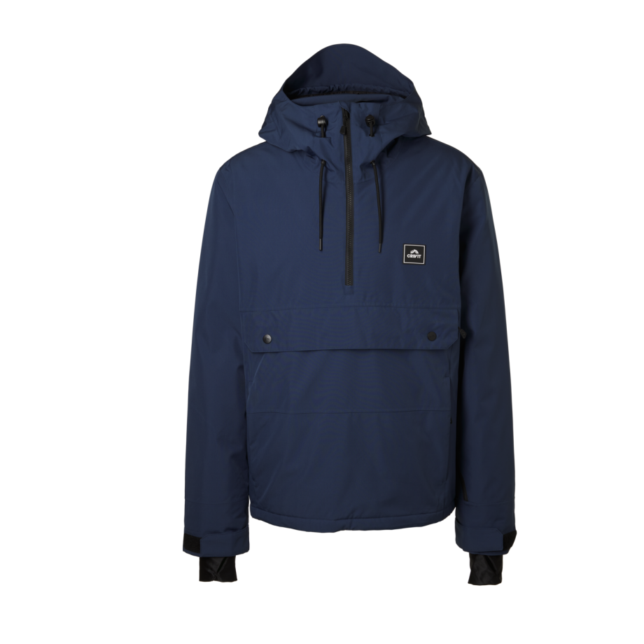 CRIVIT Heren ski- en snowboardjas, Freeride (Blauw, XL) afbeelding 1