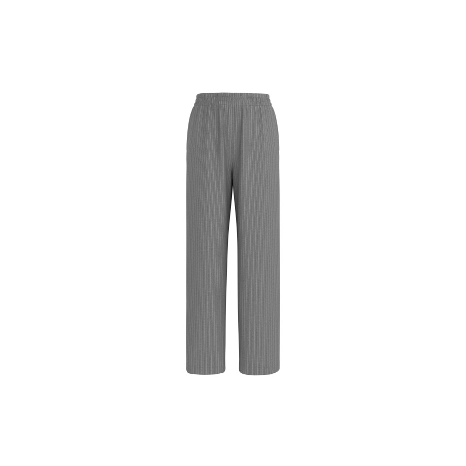 ESMARA Dames broek, wide leg (Grijs, M (40/42)) afbeelding 1