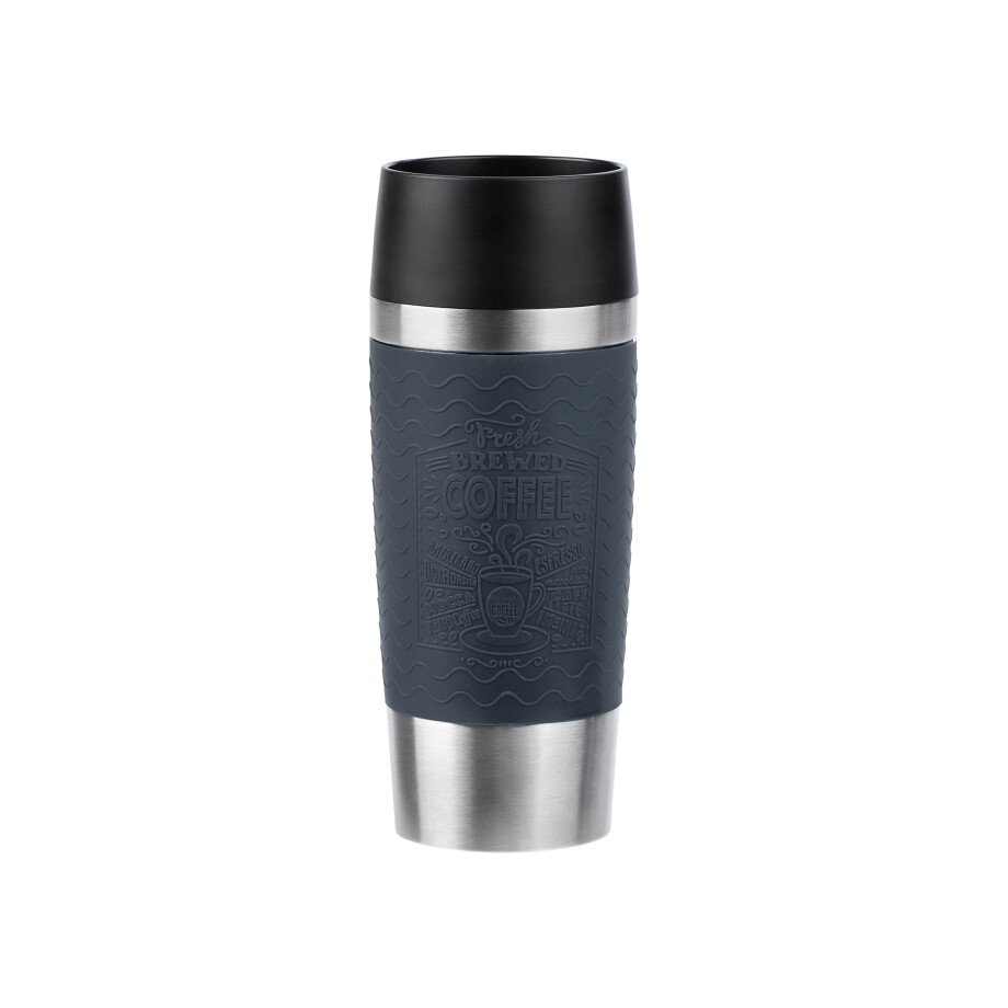 TEFAL Thermosbeker EMSA Travel Mug, 360 ml (Grijs) TEFAL Thermosbeker EMSA Travel Mug, 360 ml (Grijs) afbeelding 1