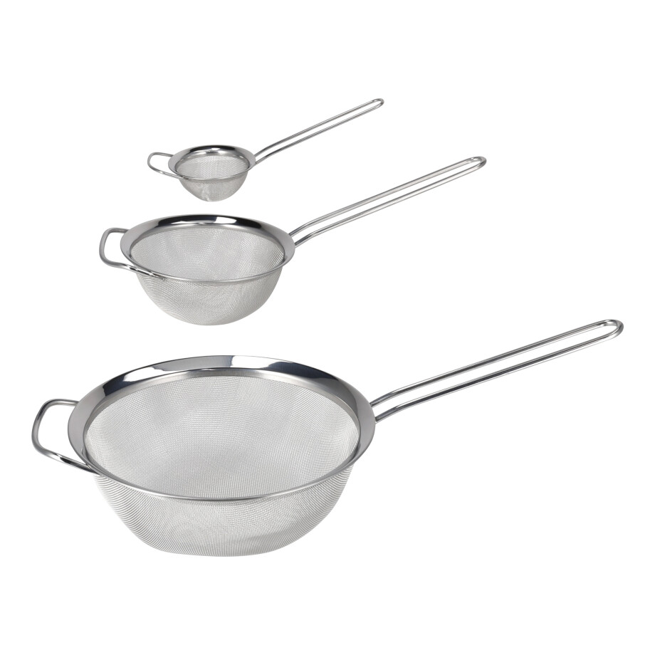 SILVERCREST RVS zeef set 3-delig afbeelding 