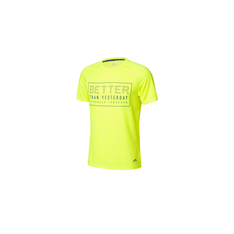 CRIVIT Heren sportshirt (Geel, S) CRIVIT Heren sportshirt (Geel, S) afbeelding 1