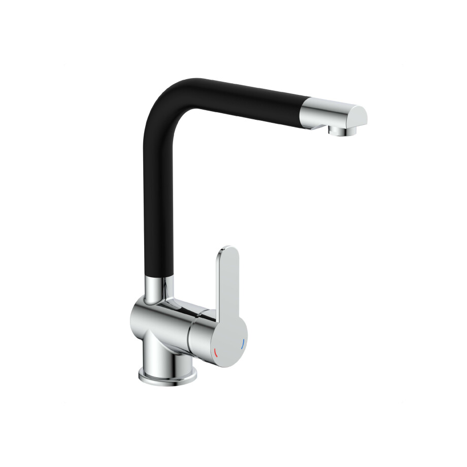 Schütte Keukenkraan (Chroom/zwart) Schütte Keukenkraan (Chroom/zwart) afbeelding 1