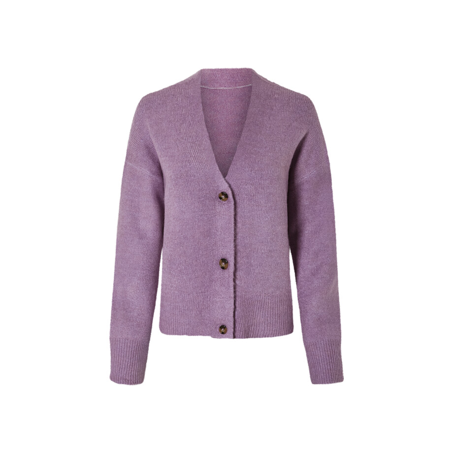 esmara Gebreid dames vest (Paars, S (36/38)) afbeelding 1