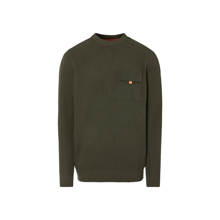 LIVERGY Heren trui (Groen, M) afbeelding 1