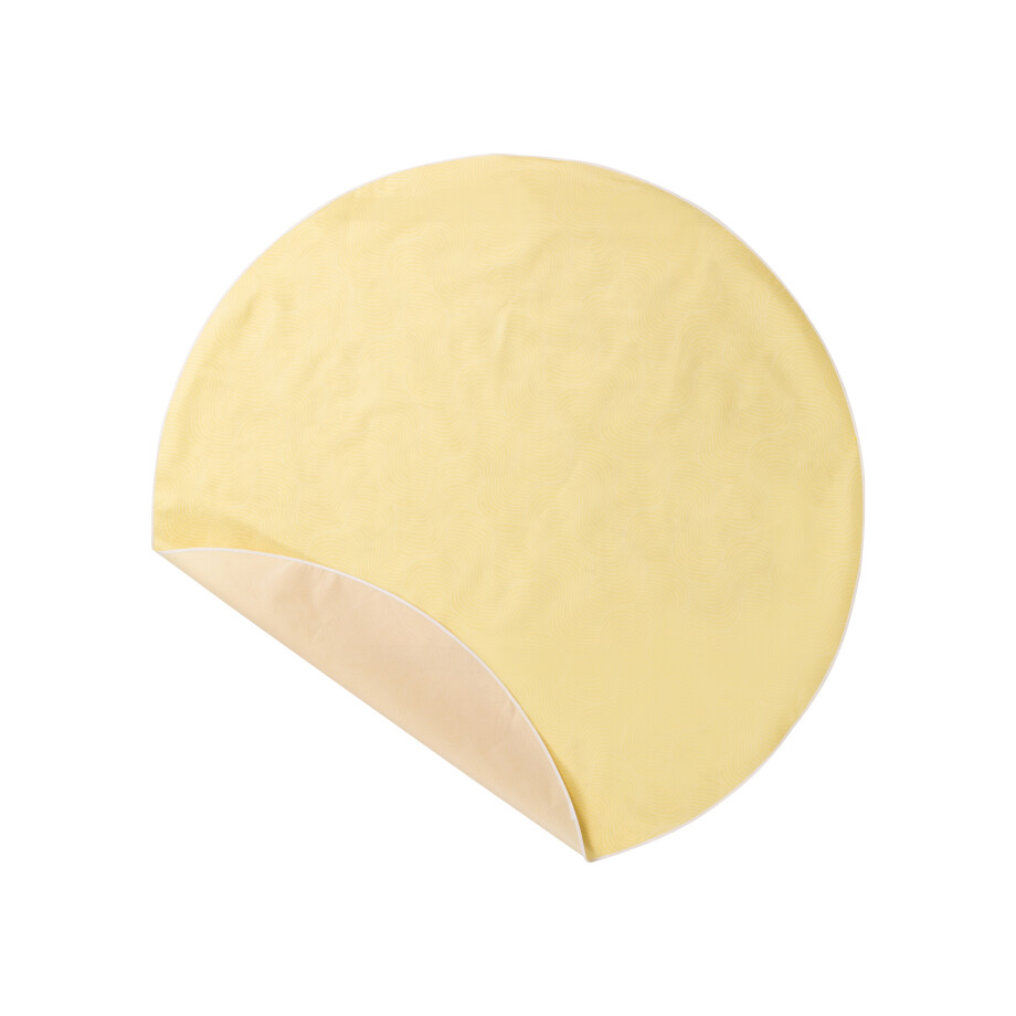 LIVARNO home Tafelkleed (Rond, Geel) afbeelding 1