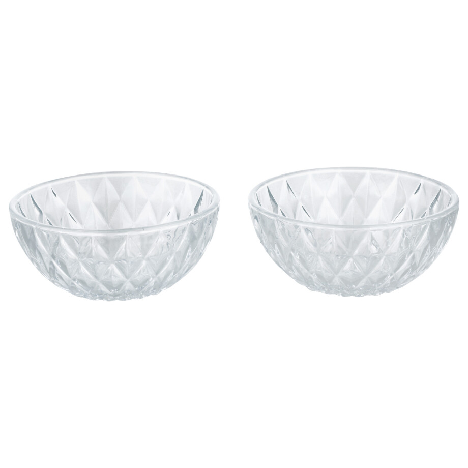 SILVERCREST Set van 2 glazen ijscoupes of schaaltjes (Schaal/transparant) afbeelding 1