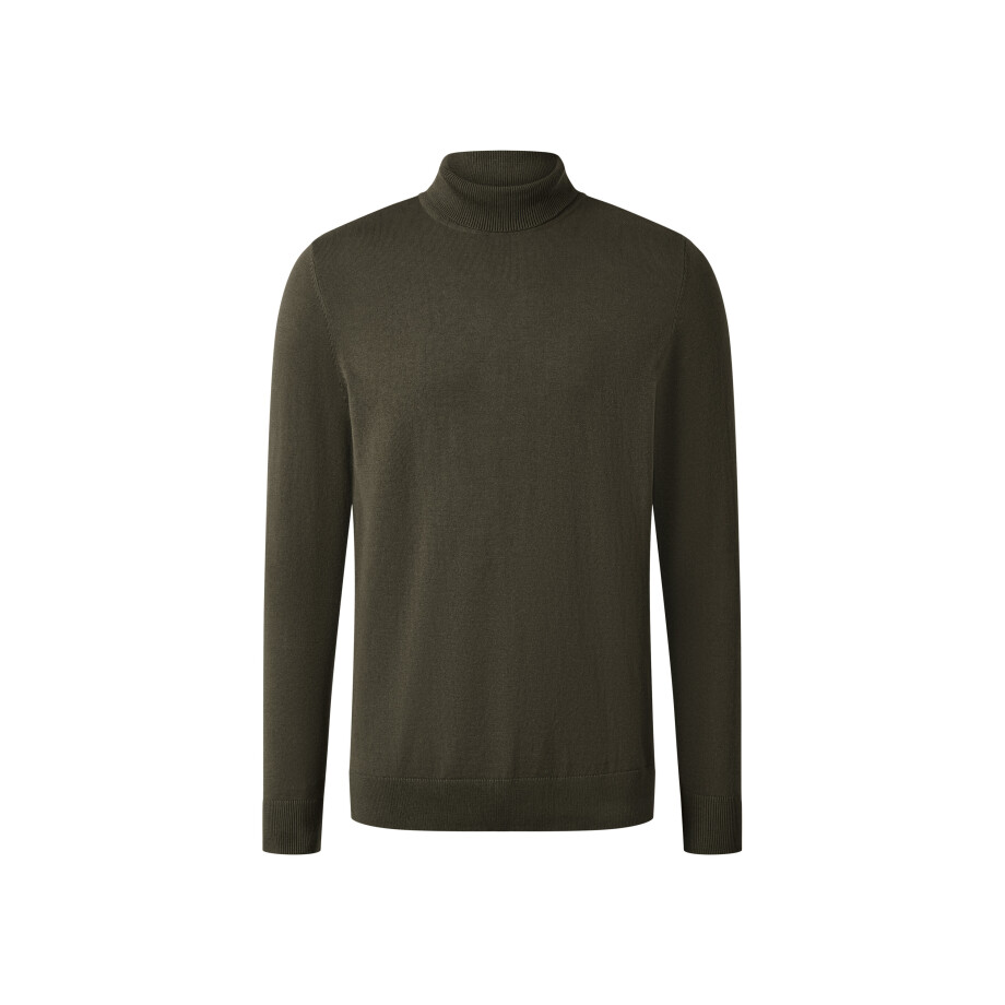 Esmara Men Heren coltrui (Olijfgroen, S) afbeelding 1