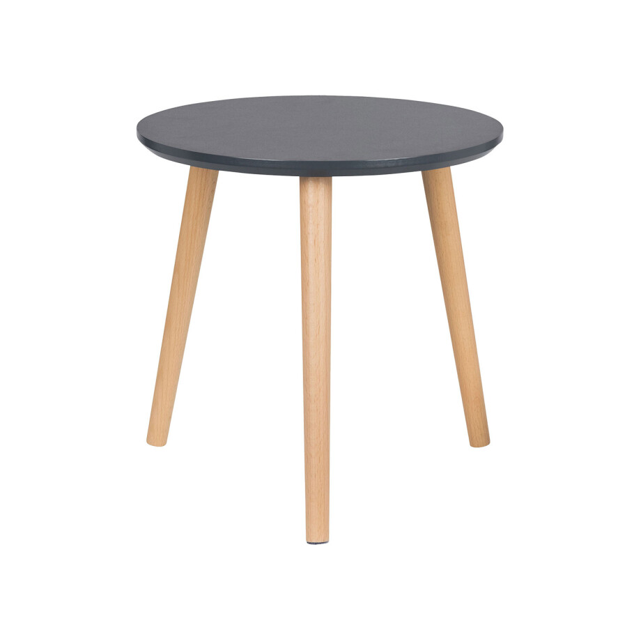 LIVARNO home Houten bijzettafel (Antraciet) afbeelding 1