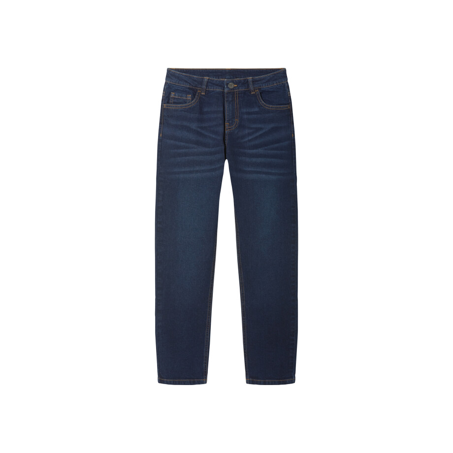 pepperts! Jongens jeans slim fit (Donkerblauw, 152) afbeelding 1
