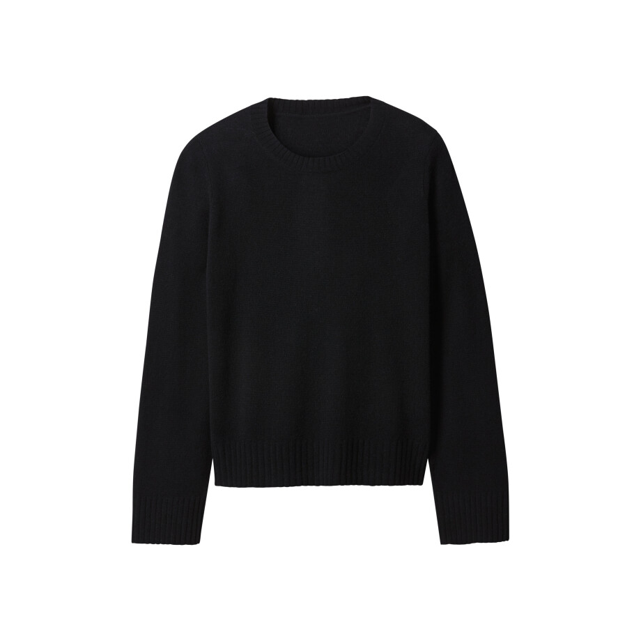 esmara Kasjmier dames trui (Zwart, XS (32/34)) afbeelding 1