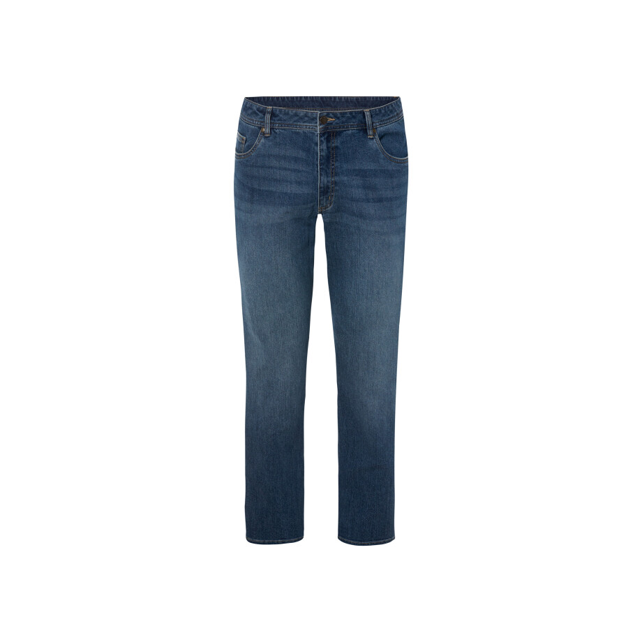 LIVERGY Heren thermo jeans - Straight fit (Blauw, 66 (50/32)) LIVERGY Heren thermo jeans - Straight fit (Blauw, 66 (50/32)) afbeelding 1