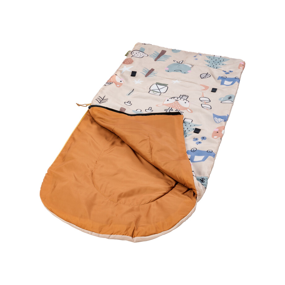CRIVIT Kinder slaapzak 170 x 65 cm (Beige) CRIVIT Kinder slaapzak 170 x 65 cm (Beige) afbeelding 1
