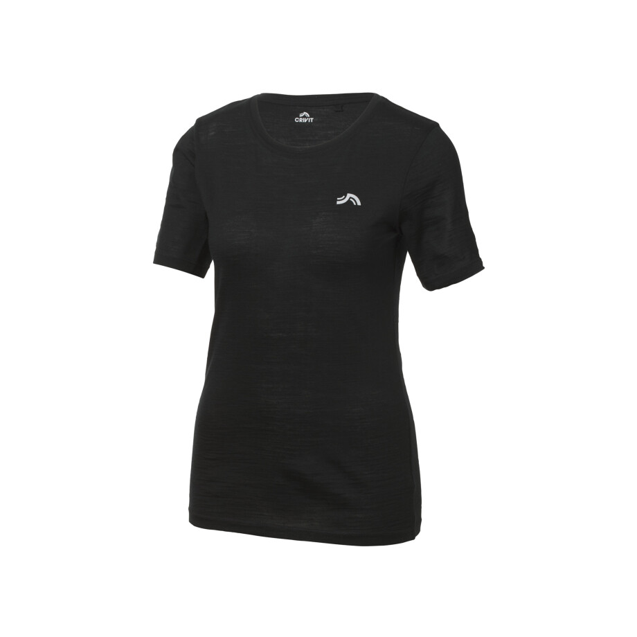 CRIVIT Dames sportshirt (Zwart, M (40/42)) CRIVIT Dames sportshirt (Zwart, M (40/42)) afbeelding 1