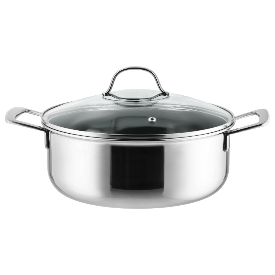 SILVERCREST RVS kookpan Ø24 cm - 3-laags afbeelding 1