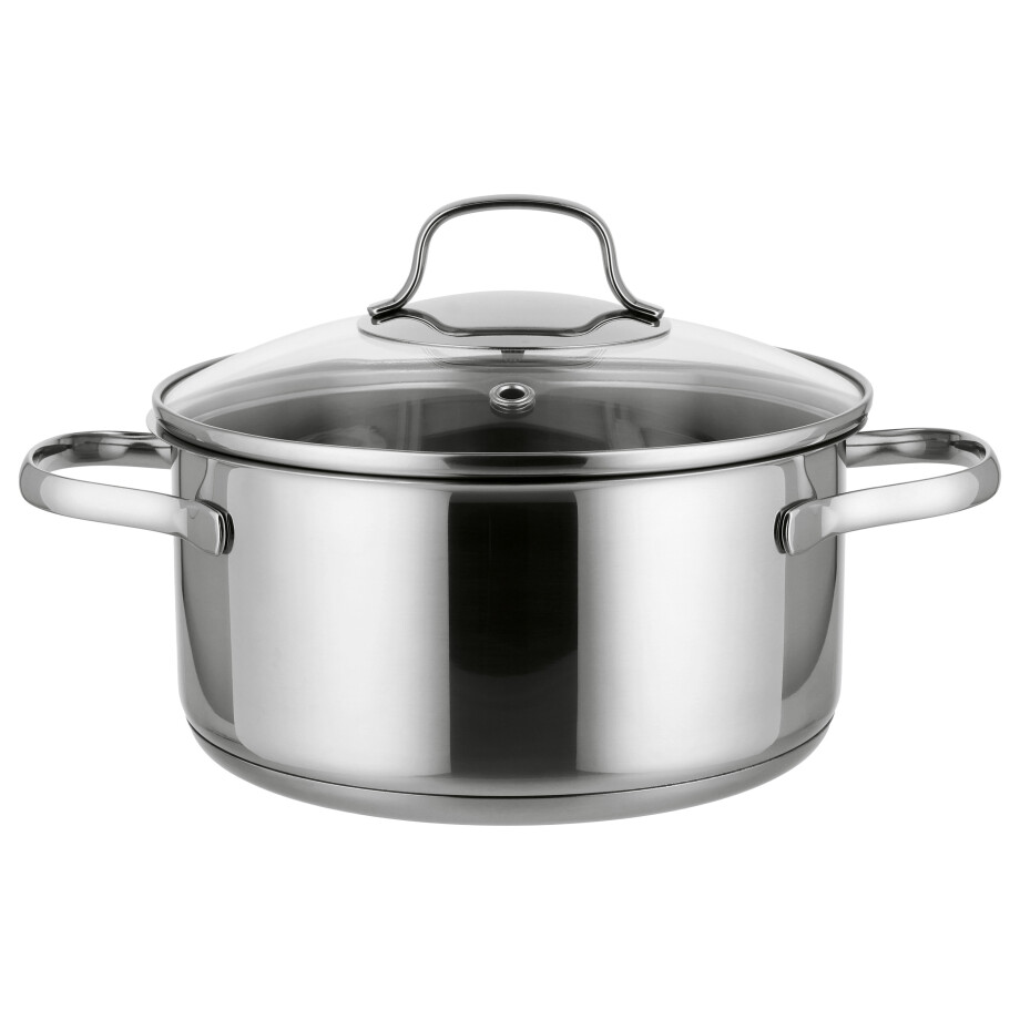 SILVERCREST Rvs kookpan 20 cm SILVERCREST Rvs kookpan 20 cm afbeelding 1
