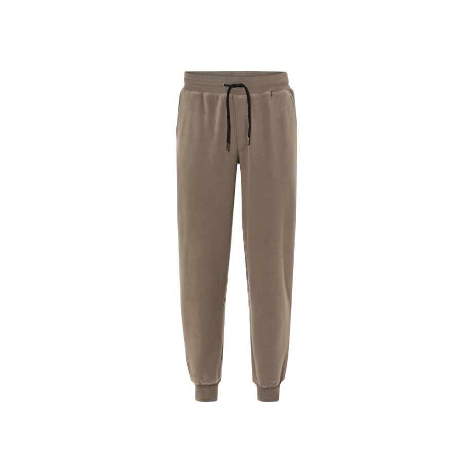 LIVERGY Heren fleecebroek (L, Bruin) LIVERGY Heren fleecebroek (L, Bruin) afbeelding 1