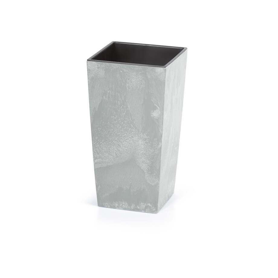 Prosperplast Bloempot (Grijs in betonlook, 22 x 22 x 42 cm) Prosperplast Bloempot (Grijs in betonlook, 22 x 22 x 42 cm) afbeelding 1