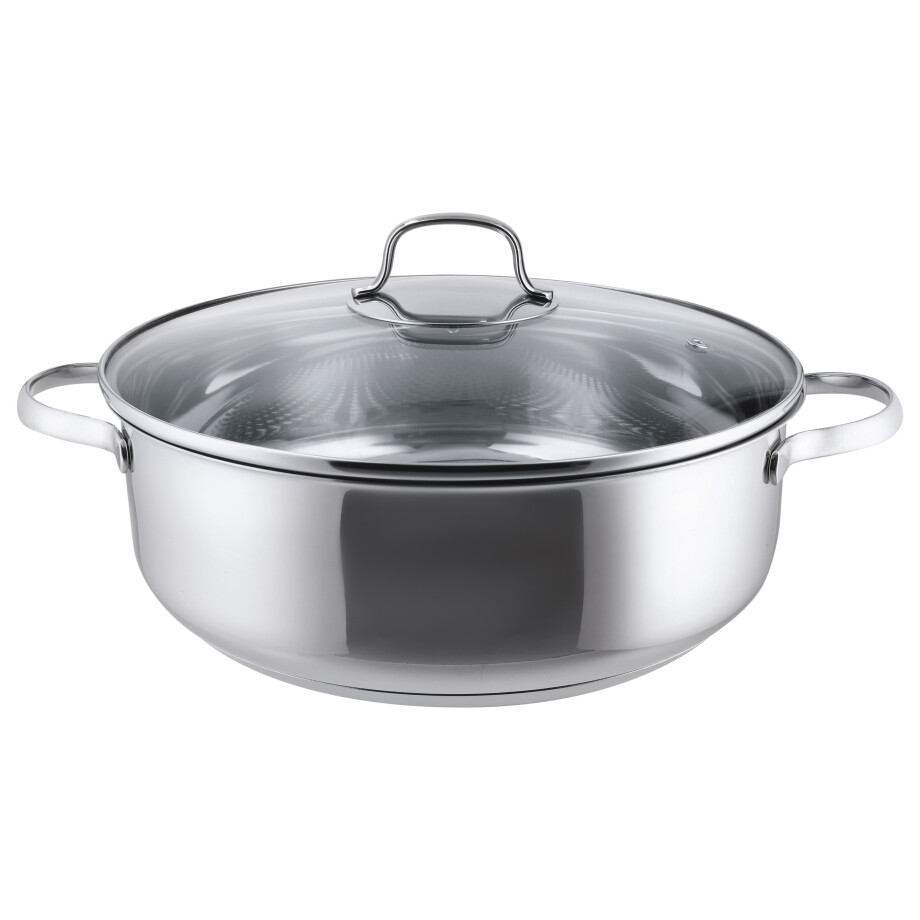 SILVERCREST Rvs braadpan 28 cm (Gecoat) afbeelding 