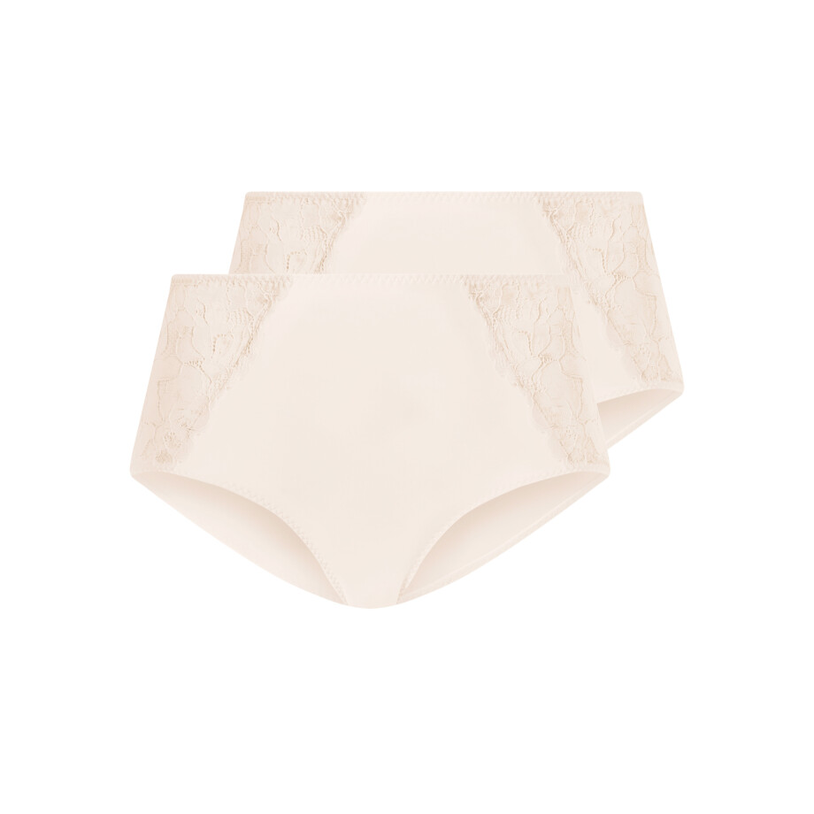 ESMARA Set van 2 dames corrigerende onderbroeken, met kant (Crème, S (36/38)) ESMARA Set van 2 dames corrigerende onderbroeken, met kant (Crème, S (36/38)) afbeelding 1