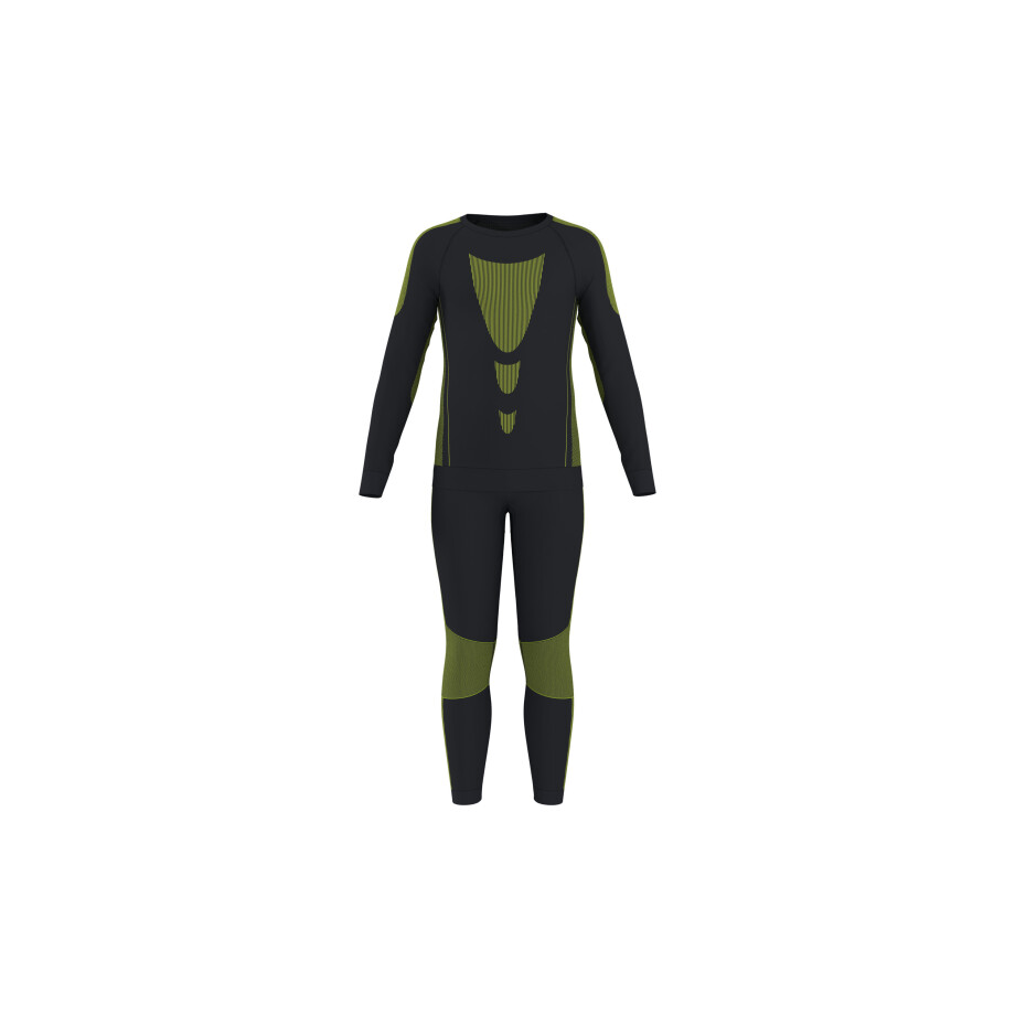 CRIVIT Kinder ski-ondergoed, seamless, 2-delig (Zwart, 146/152) afbeelding 1