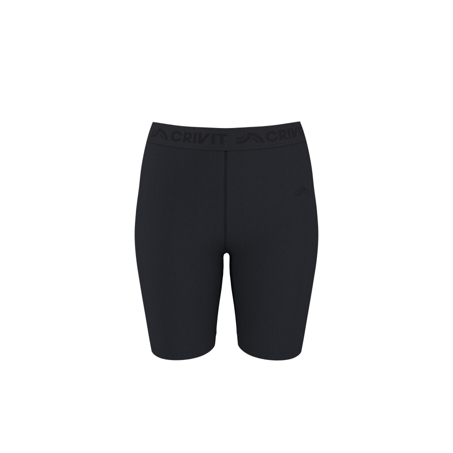 CRIVIT Dames biker shorts met koeltechnologie (Zwart, S (36/38)) afbeelding 1