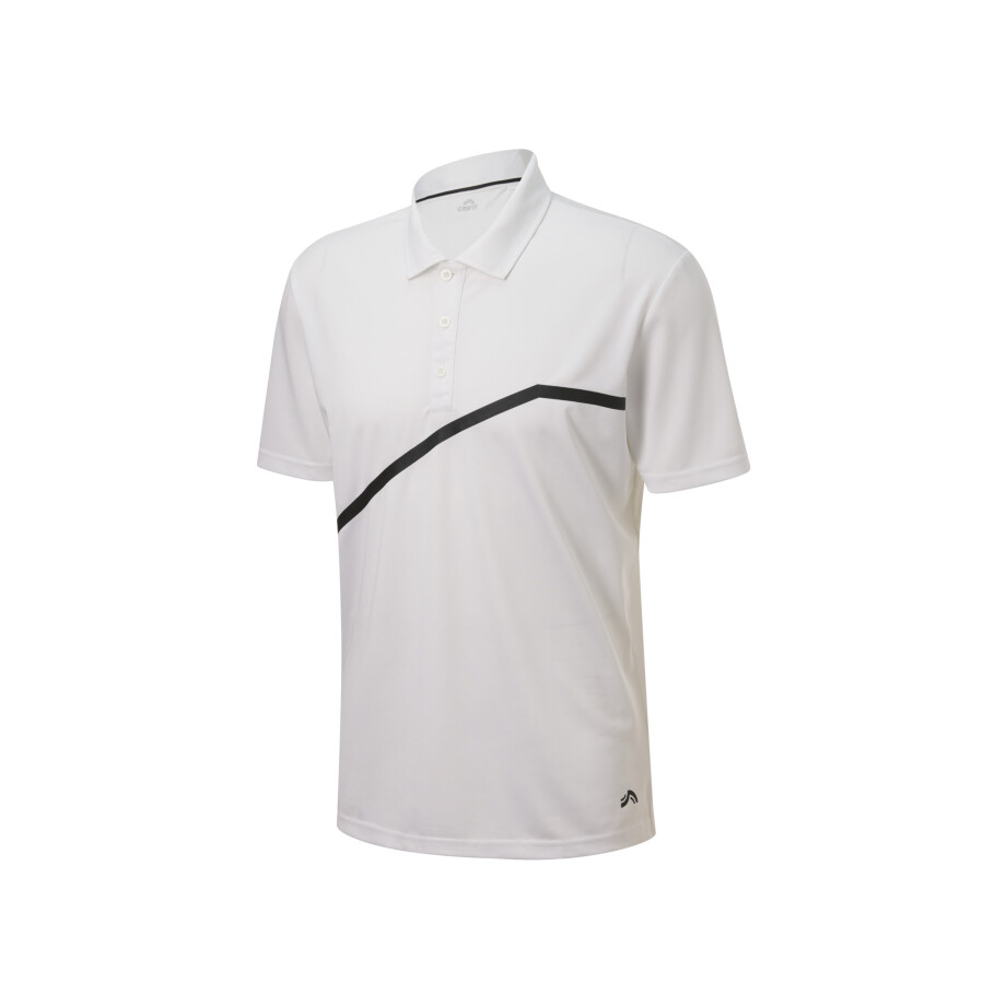 CRIVIT Heren sportshirt of -polo (Wit, L) afbeelding 1