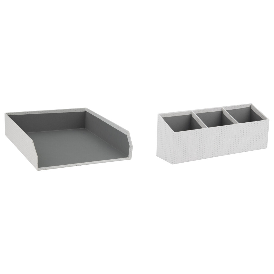 crelando Bureau organizer (Documentenbak/organizerset, Wit) afbeelding 1