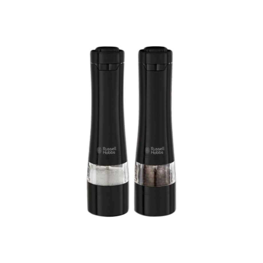 Russell Hobbs Elektrische zout- en pepermolen (Zwart) afbeelding 1