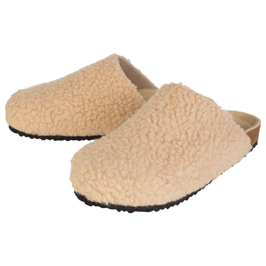 esmara Dames clogs met wol (Beige, 37) esmara Dames clogs met wol (Beige, 37) afbeelding 1