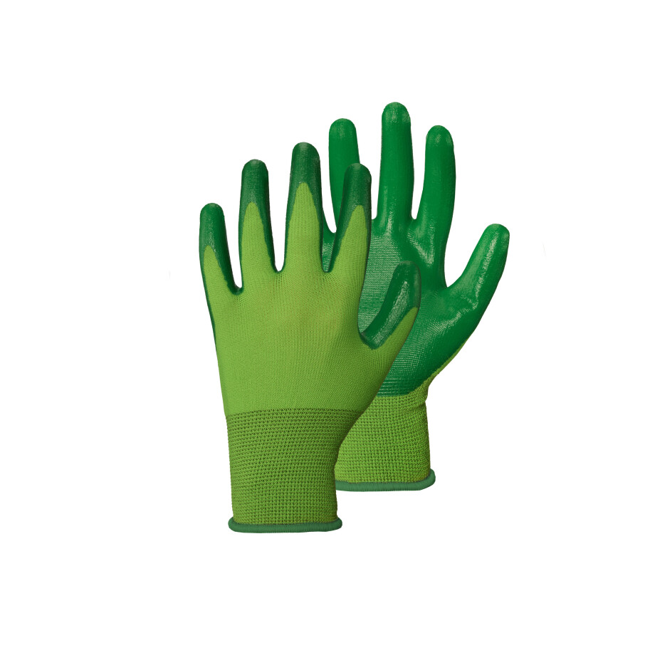 PARKSIDE Nitril tuinhandschoenen 4-pack (Groen, 10) afbeelding 1