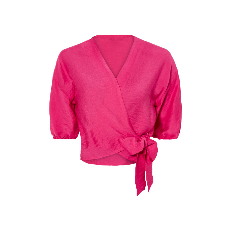 esmara Dames wikkelblouse (40, Roze) esmara Dames wikkelblouse (40, Roze) afbeelding 1