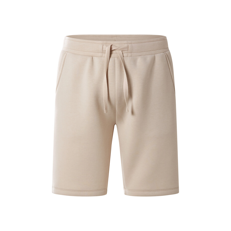 ESMARA MEN Heren sweatshorts van scubastof (Crème, XL) ESMARA MEN Heren sweatshorts van scubastof (Crème, XL) afbeelding 1