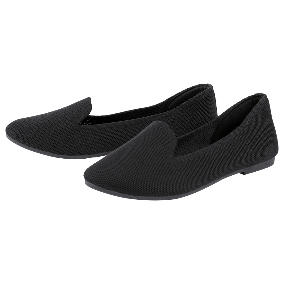 esmara Dames ballerina's (Zwart, 36) afbeelding 1