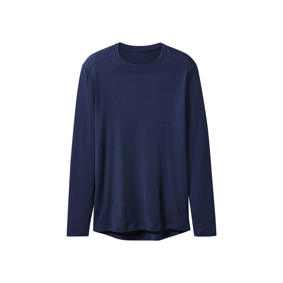 esmara Men Heren thermoshirt (Marineblauw, L) afbeelding 1