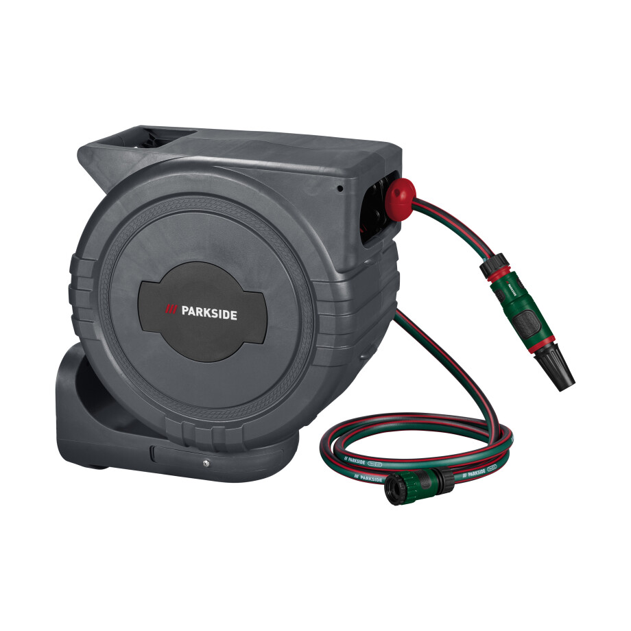 PARKSIDE Tuinslang haspel 25 m (Antraciet) afbeelding 1